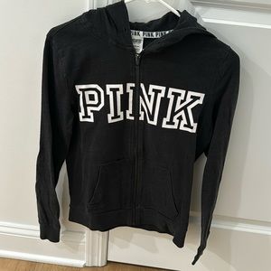 Victorias secret pink zip up